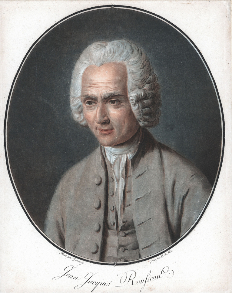 Portrait of Jean-Jacques Rousseau